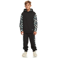 PRINTEDHOODY30 BLACK Bild 2