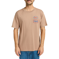 Rvca Logo SS Tee Sonora Brown Bild 1