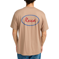 Rvca Logo SS Tee Sonora Brown Bild 2