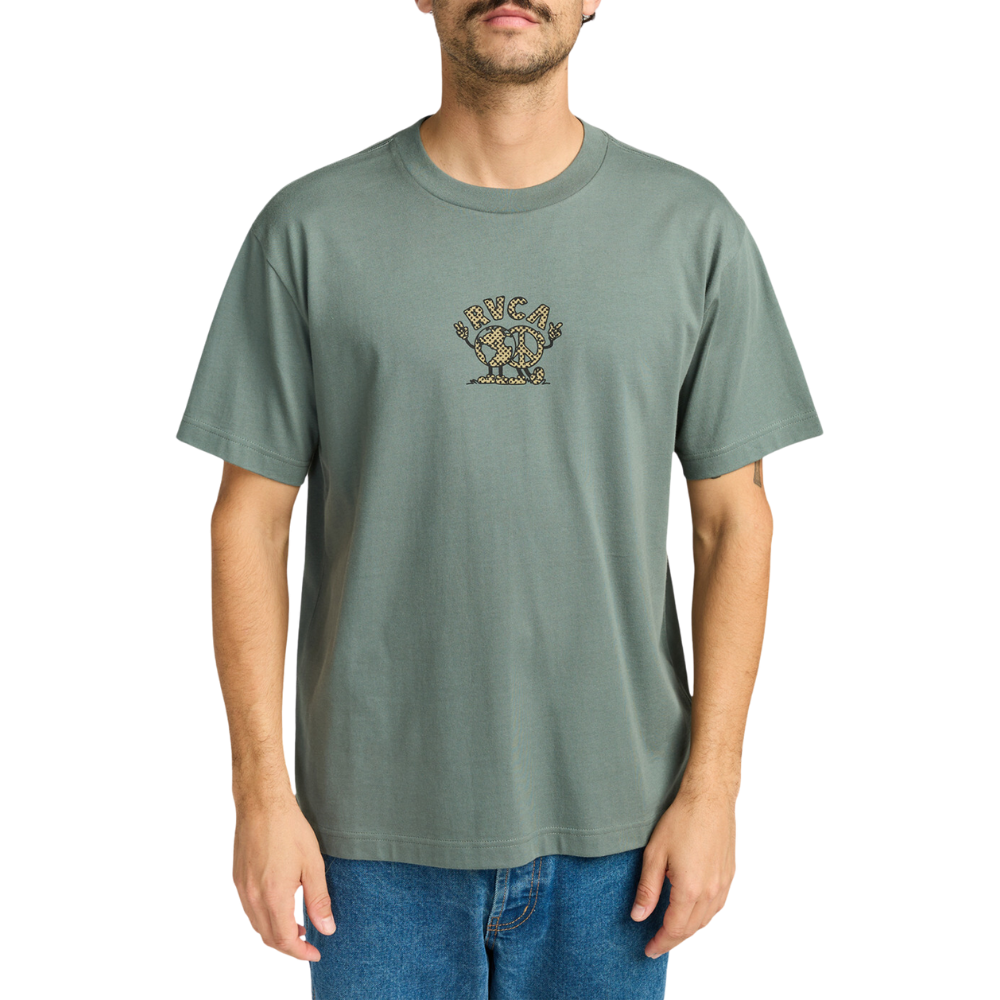 Rvca United SS Tee Balsam Green Bild 1