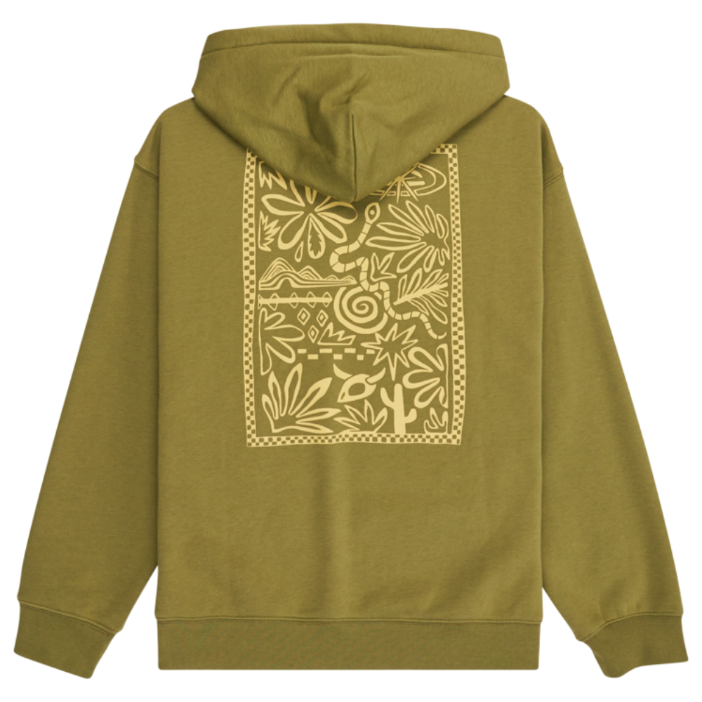 Salt Water Graphic Hood Youth Loden Green Bild 3