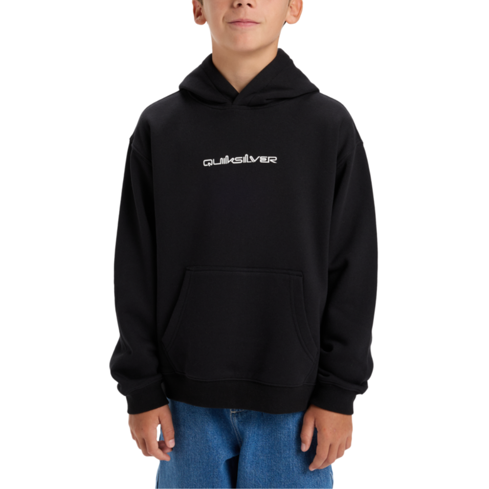 Salt Water Graphic Hood Youth Black Bild 1