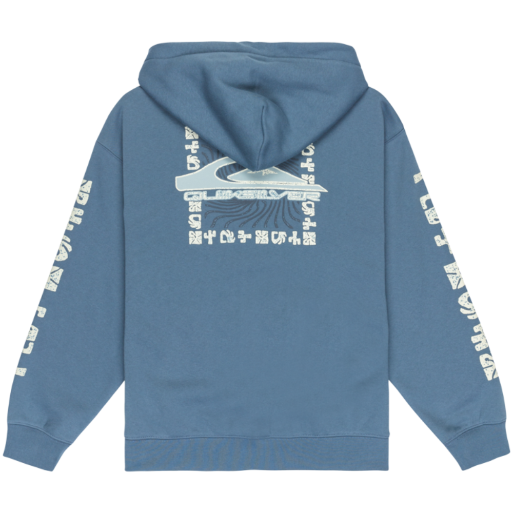 Salt Water Graphic Zip Youth China Blue Bild 3