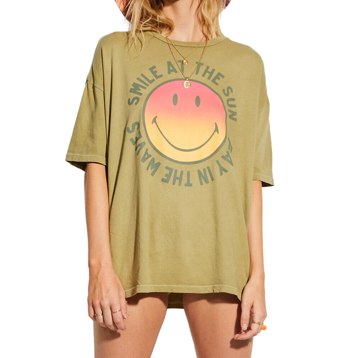 SMILEY TRUE BOY TEE SPLIT PEA Bild 1