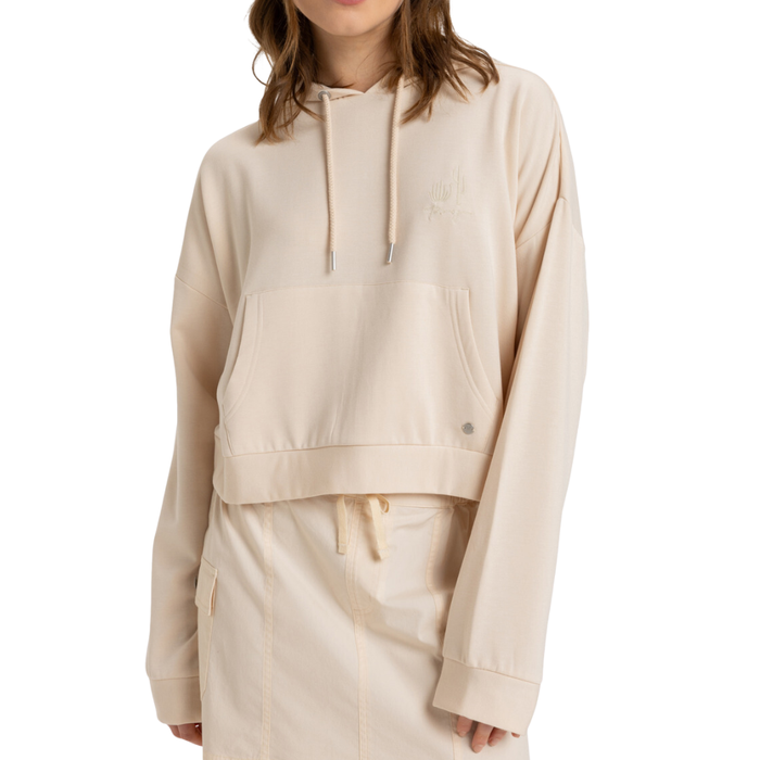 Surfing By Daylight Hoodie Parchment Bild 1