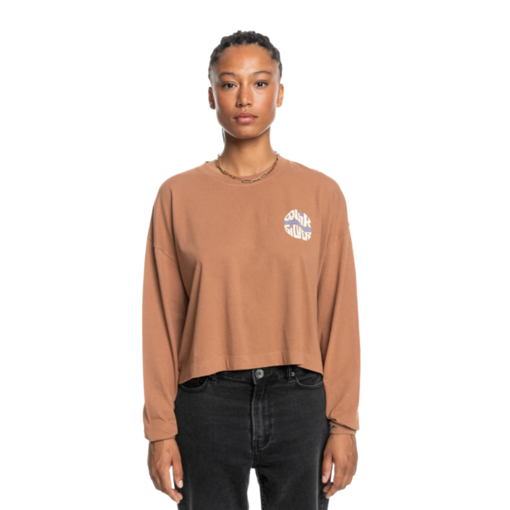 Uni Oversized Ls Tee Rawhide Bild 1