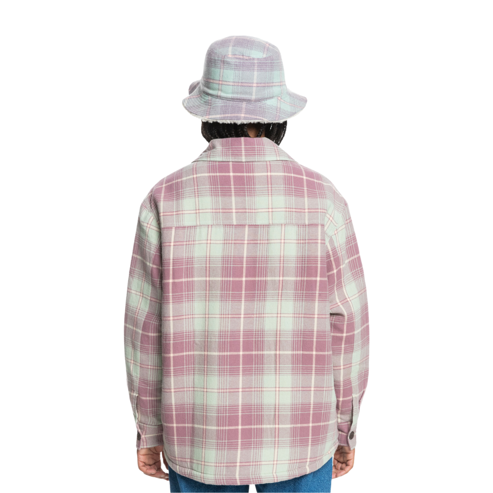 Uni Plaid Overshirt Grape Shake Bild 2