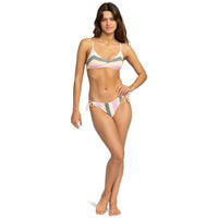 VISTA STRIPE STRAPPY BRA AGAVE GREEN VERY VIS Bild 3