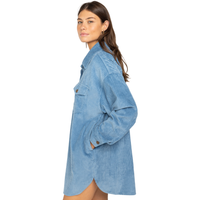 Winter Ocean Blue Shadow Bild 2