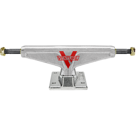 Venture - POLISHED RED LOGO 5.6 - RED - Skateboard Achse