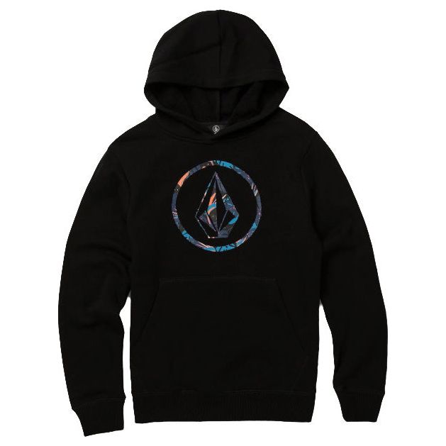 Stone P/O - Volcom - BLACK - Kapuzenpulli