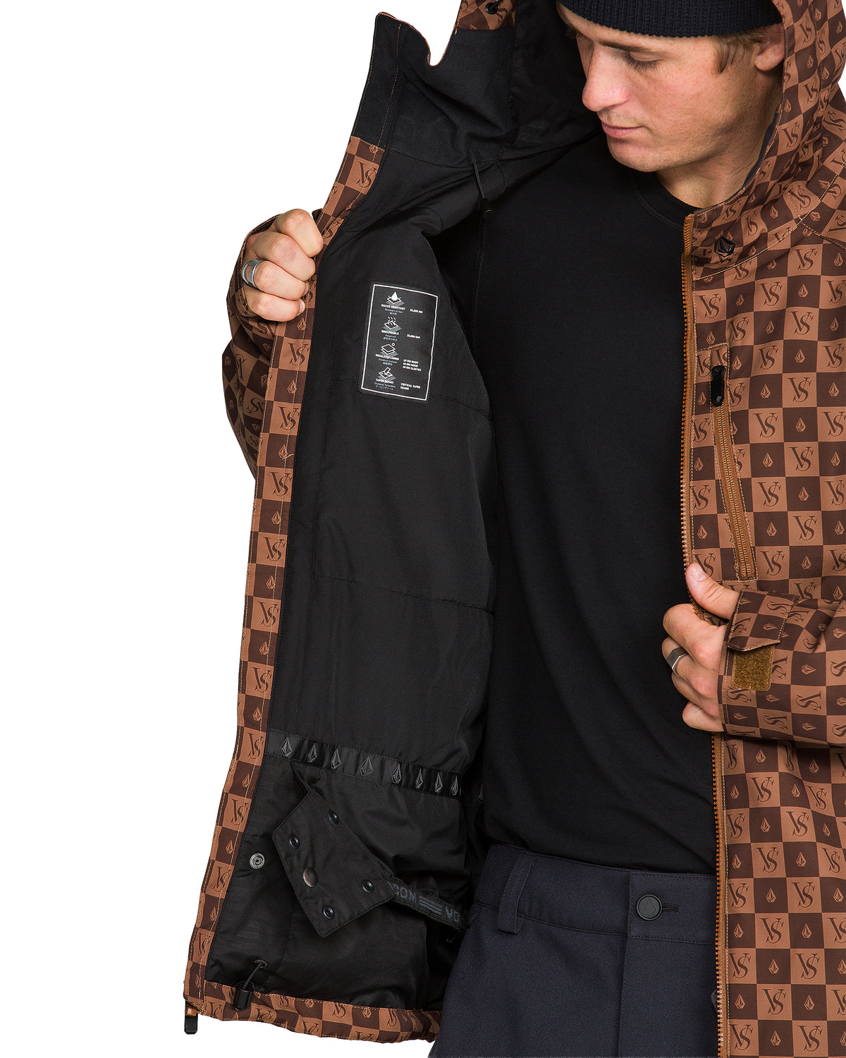 2836 Ins Jacket Brown Bild 4