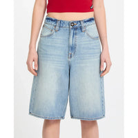 Beeggy Denim Short Dusty Blue Wash Bild 1