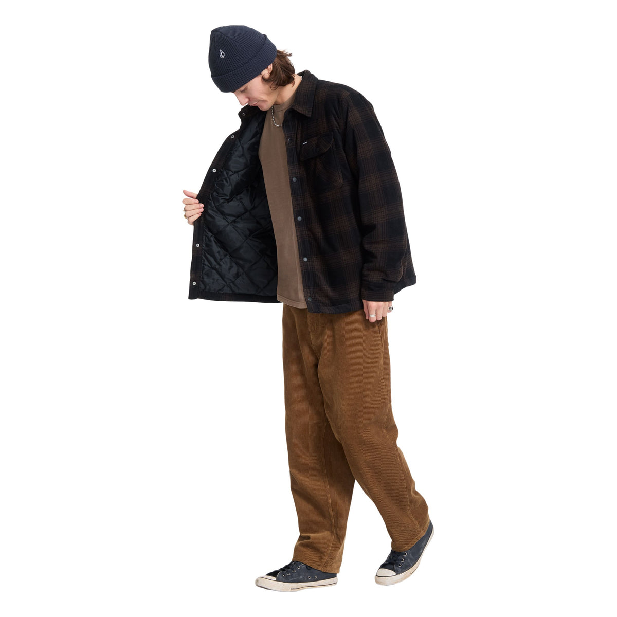 Bowered II Fleece Cacao Bild 5