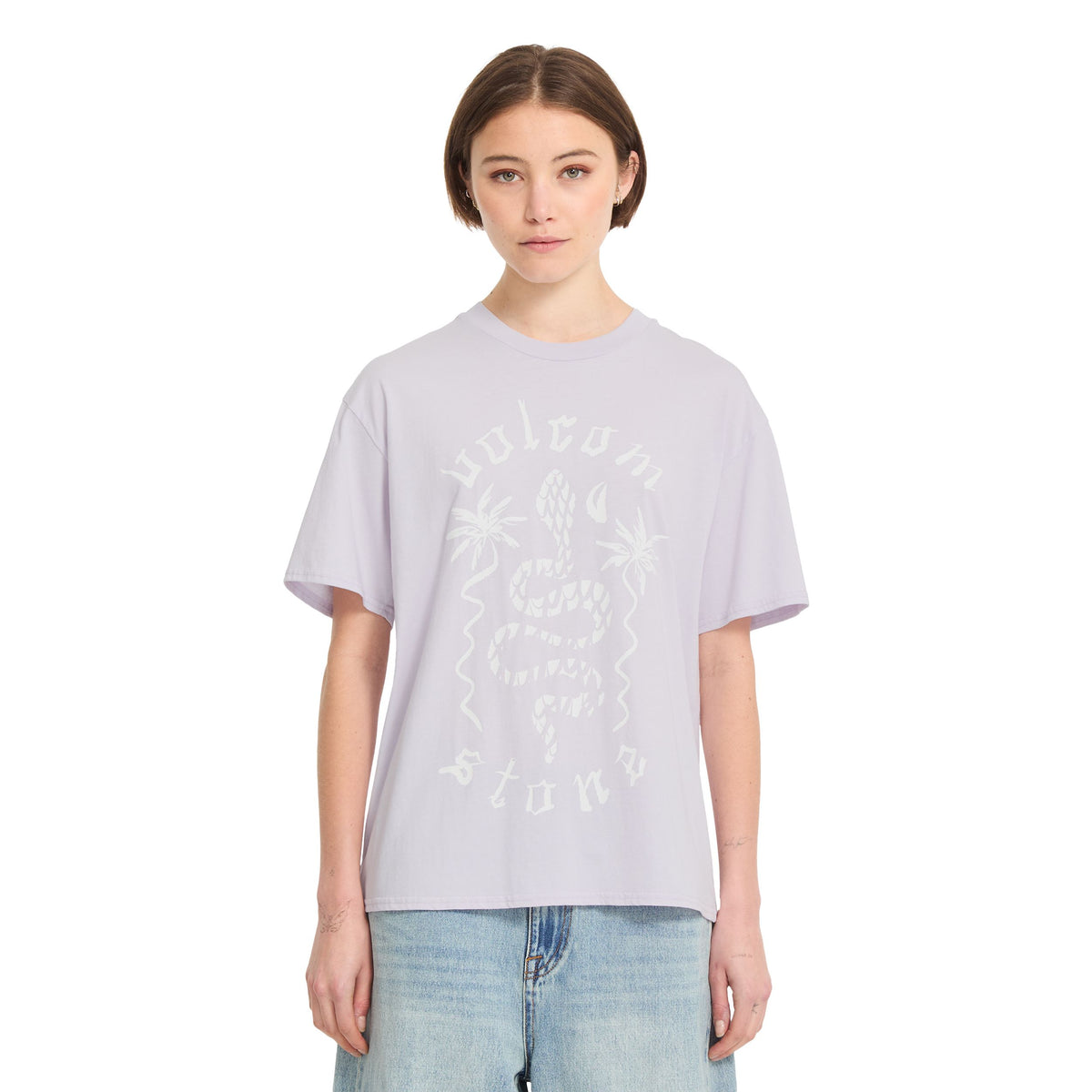 Burnout BF Tee Dusty Lavender Bild 1