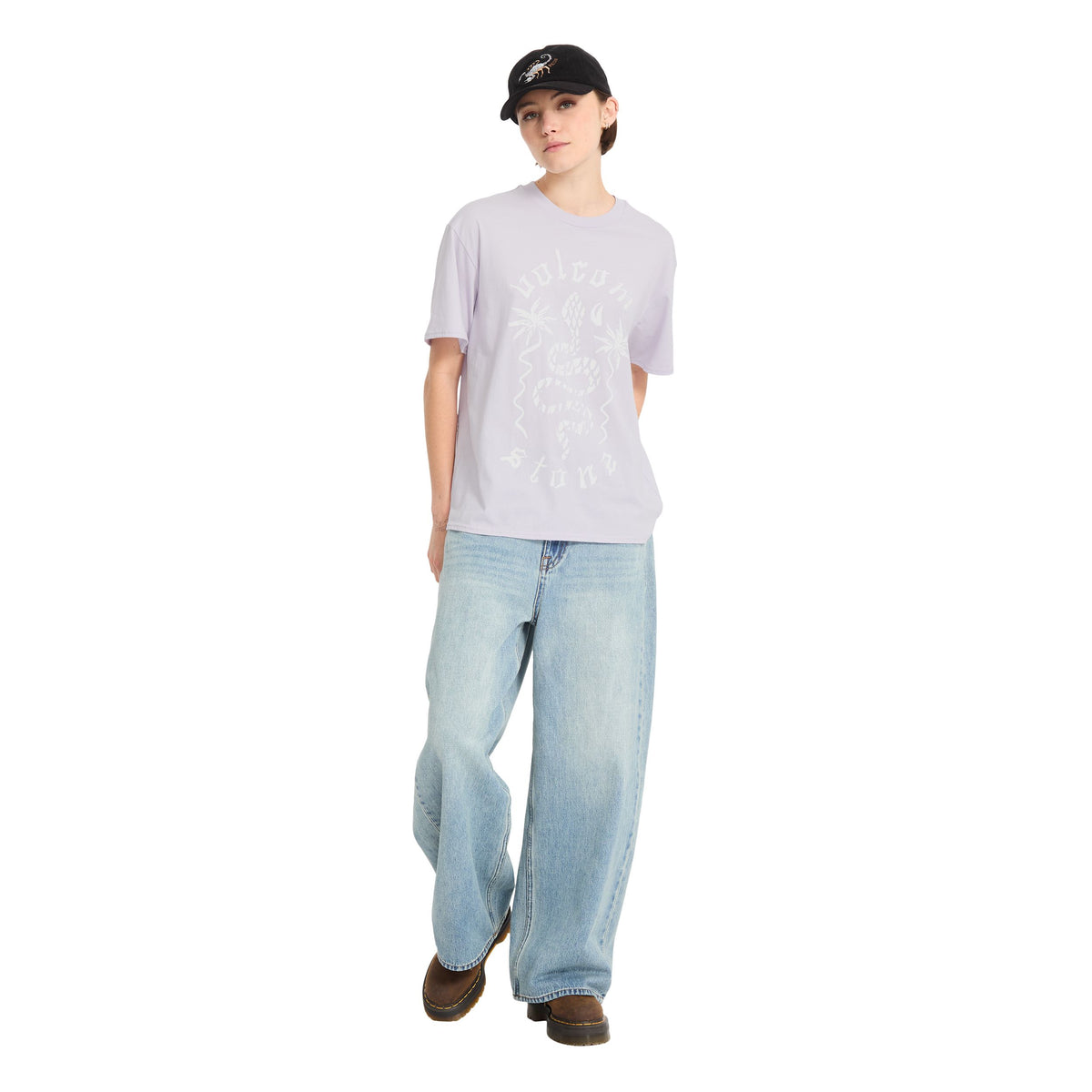 Burnout BF Tee Dusty Lavender Bild 5