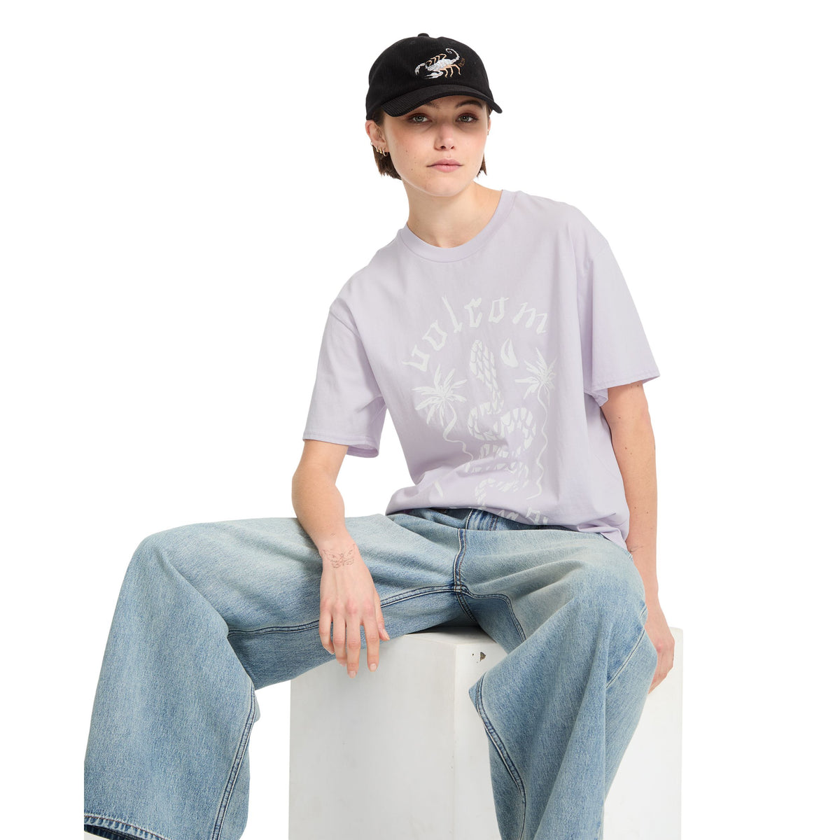 Burnout BF Tee Dusty Lavender Bild 7