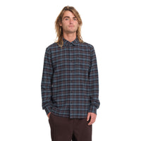 Caden Plaid LS Raisin Bild 1