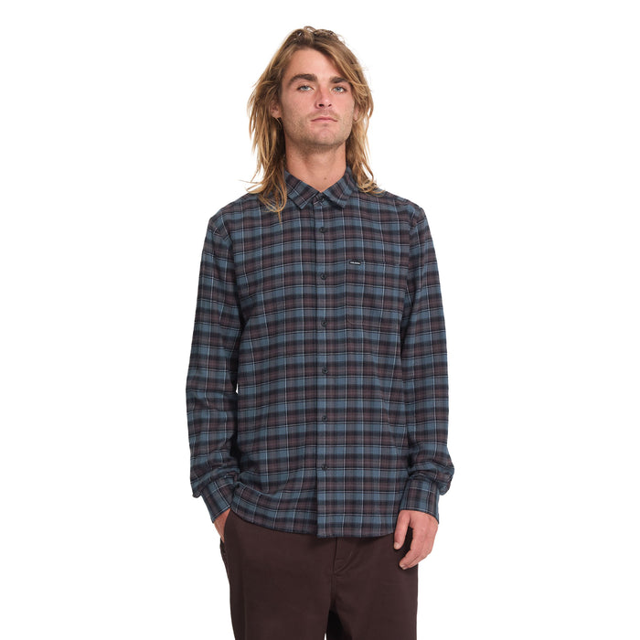 Caden Plaid LS Raisin Bild 1