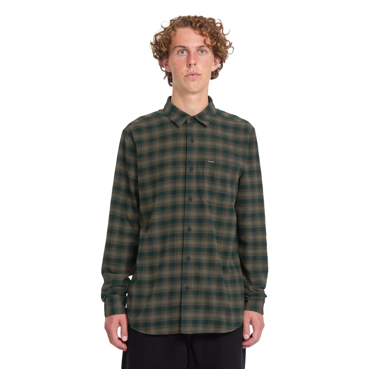 Caden Plaid LS Wintermoss Bild 1