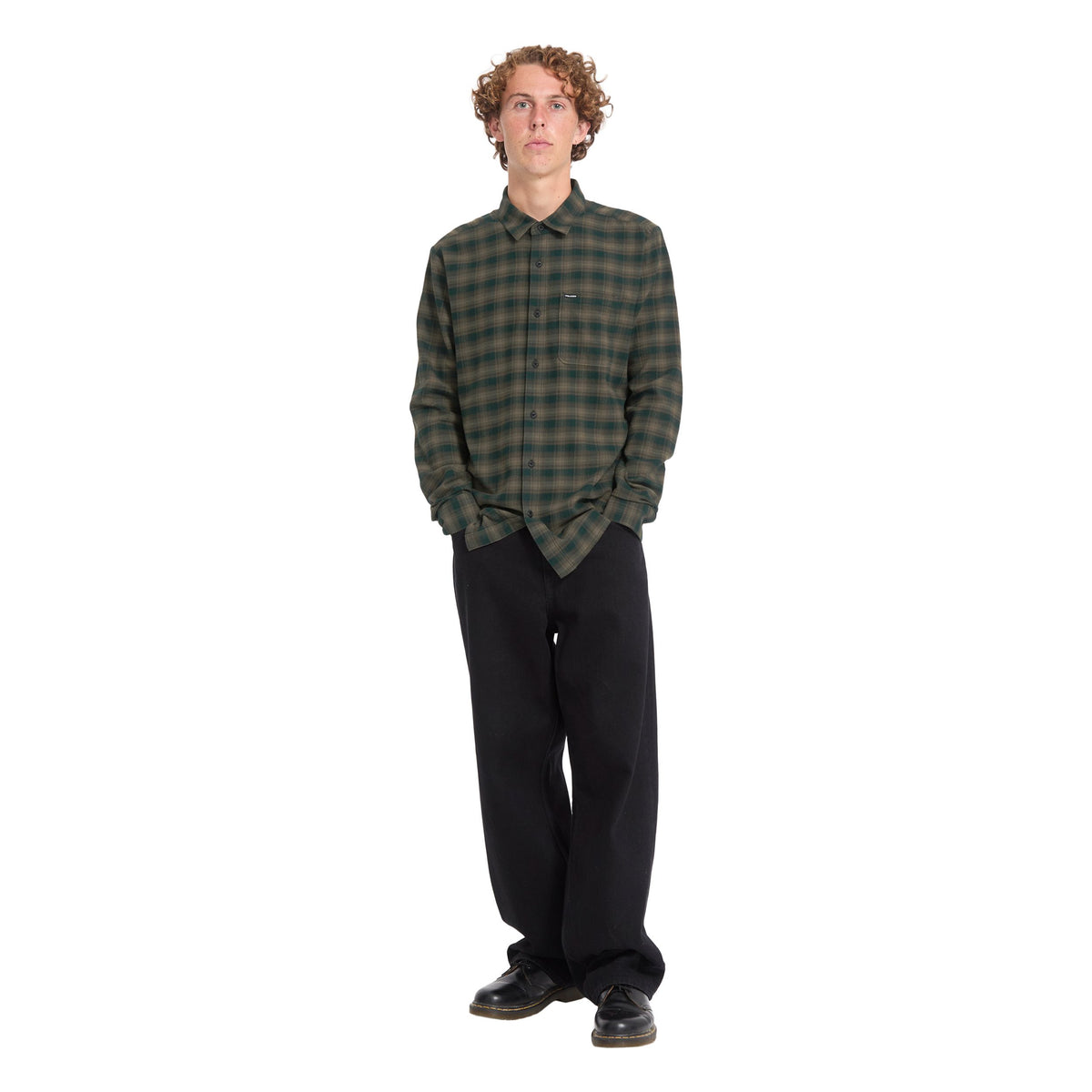 Caden Plaid LS Wintermoss Bild 5