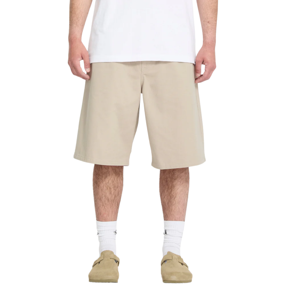 Chillow Pleat EW Chino Short 24 Light Khaki Bild 1