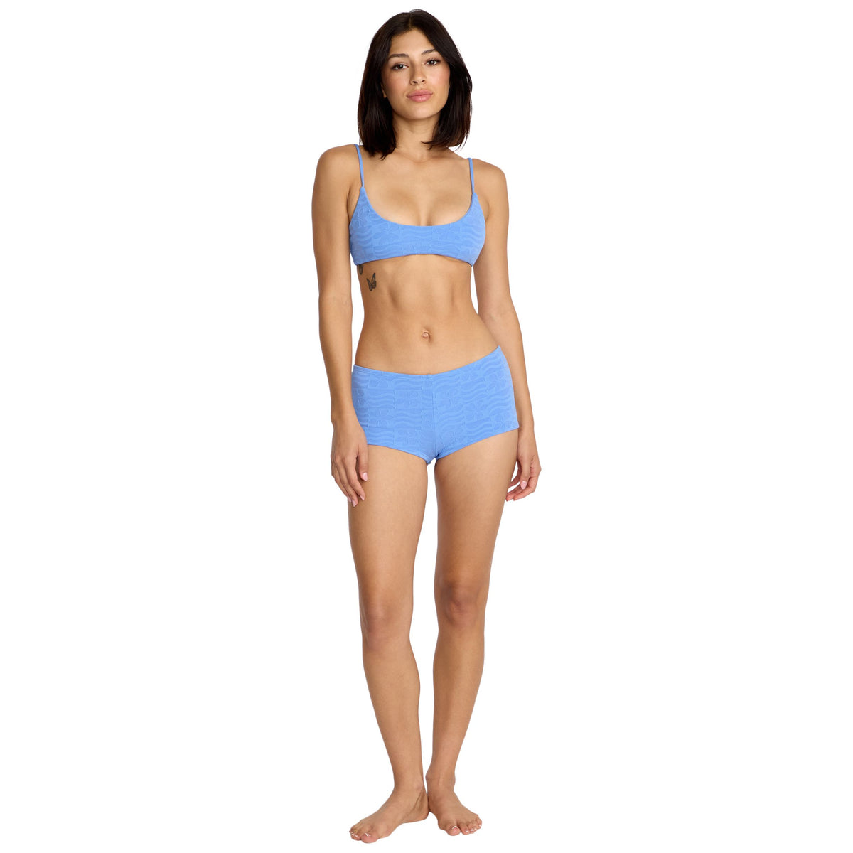 Coco Crop Light Blue Acid Bild 5