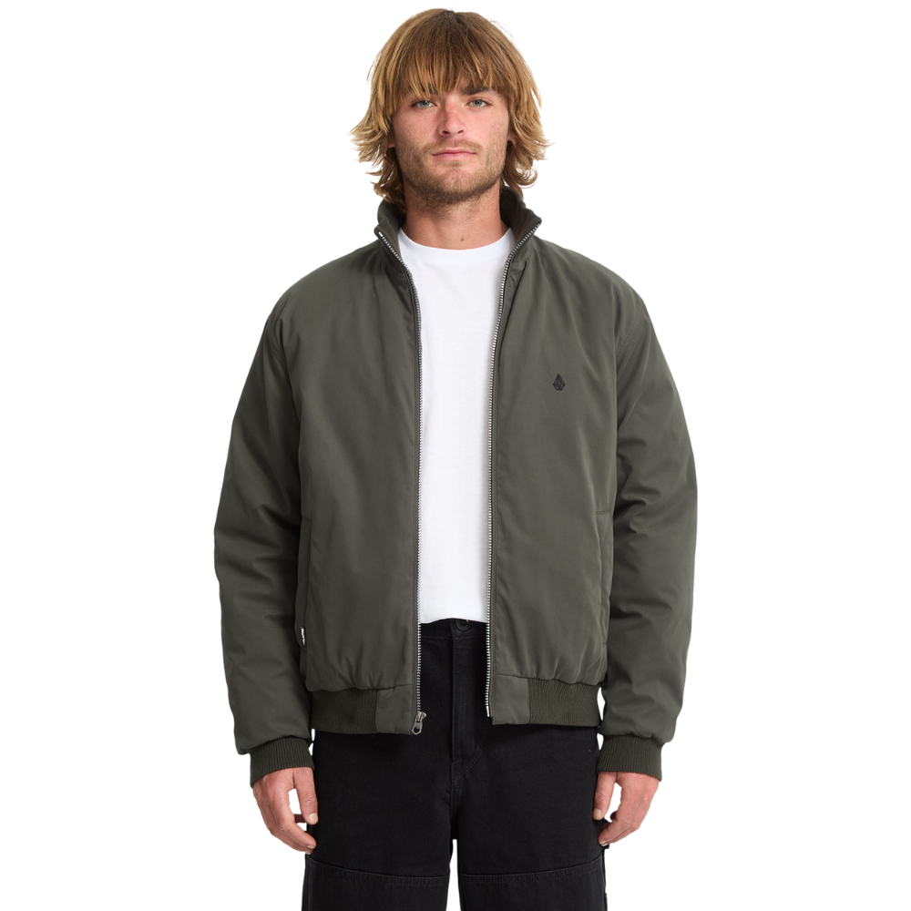 Damerman Jacket Rinsed Black Bild 1