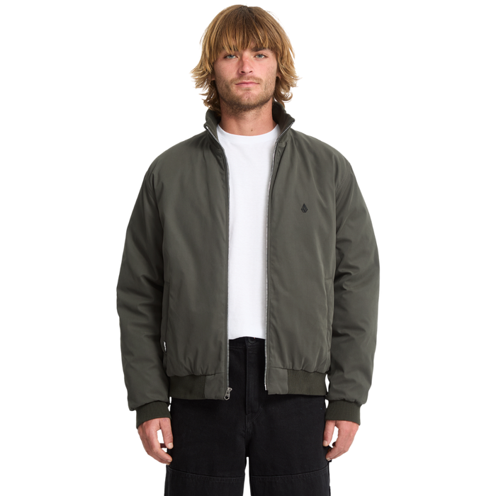 Damerman Jacket Rinsed Black Bild 2