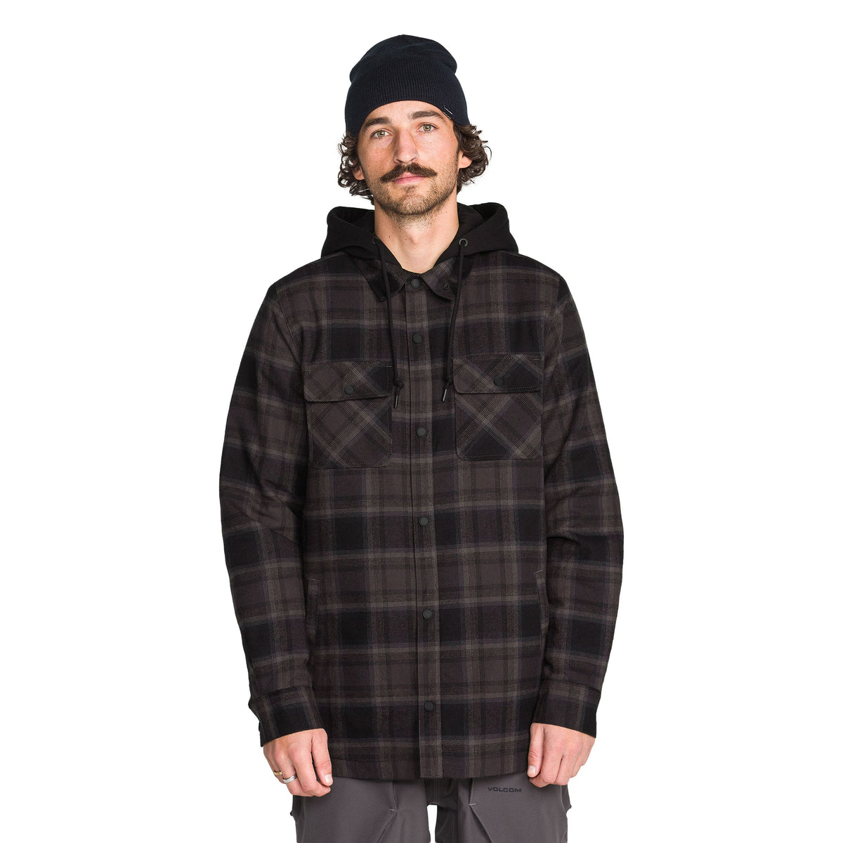 Enson Ins Riding Flannel Black Bild 1