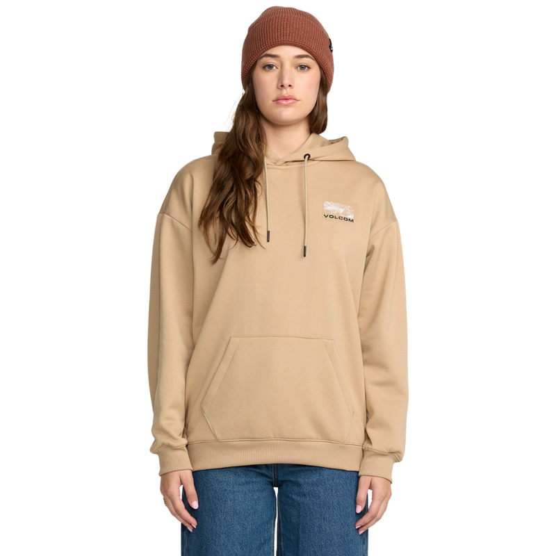 Essential Hydro Hoodie Oatmeal Bild 3