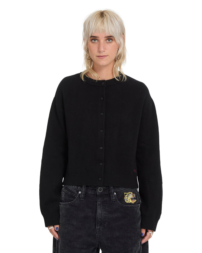 FA Ozzy Cardigan Black Bild 1
