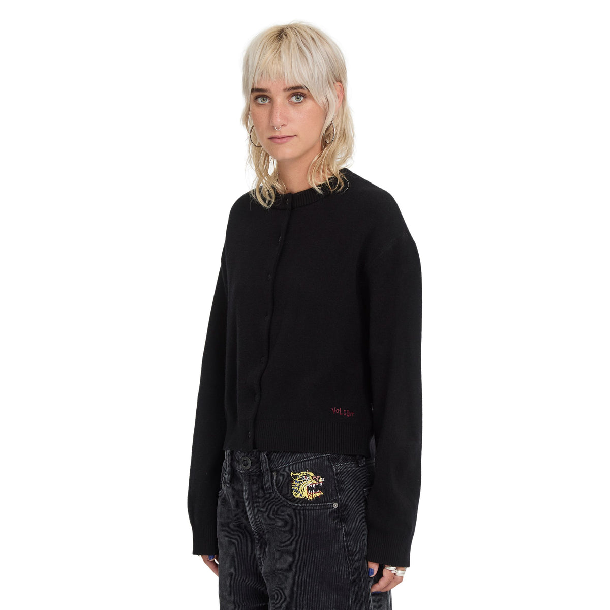 FA Ozzy Cardigan Black Bild 3