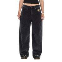 FA Ozzy Cord Pant Light Acid Black Bild 1