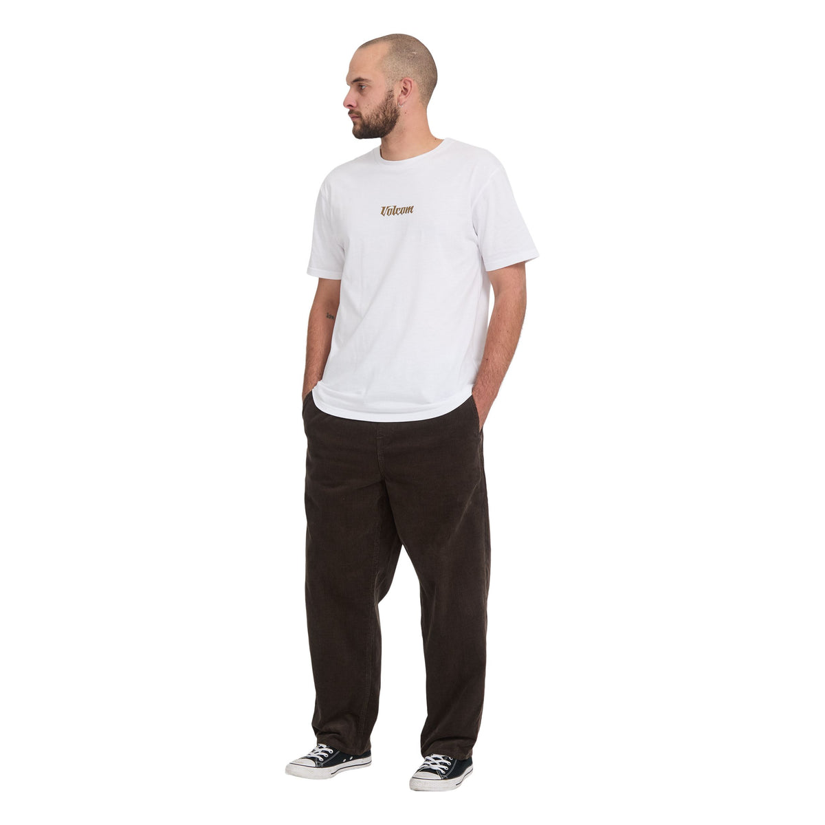 Freazy Loose EW Cord Pant Wren Bild 7