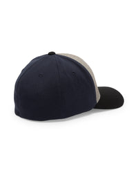Full Stone Hthr Flexfit Hat Storm Blue Bild 2