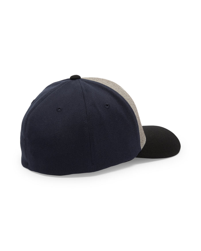 Full Stone Hthr Flexfit Hat Storm Blue Bild 2