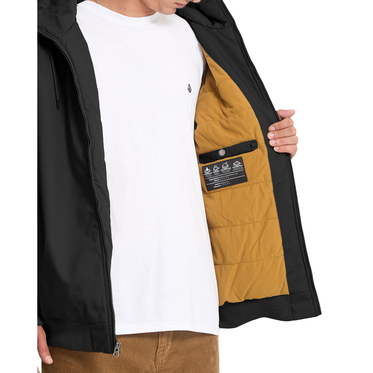 Hernan 10K Jacket Black Bild 5