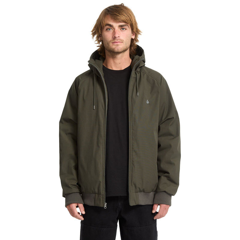 Hernan 10K Jacket Rinsed Black Bild 1
