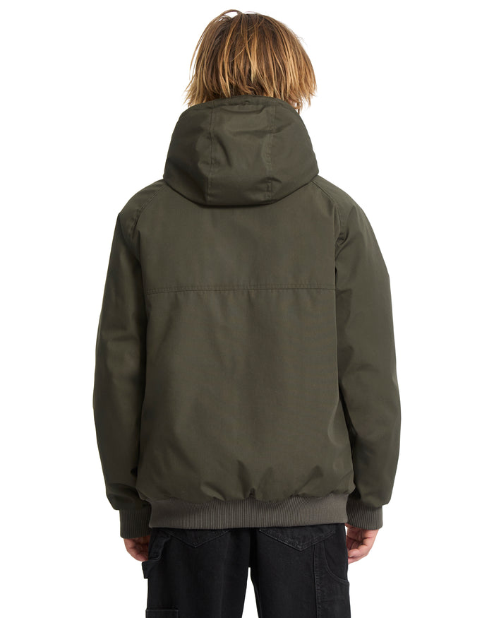 Hernan 10K Jacket Rinsed Black Bild 2