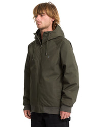 Hernan 10K Jacket Rinsed Black Bild 3