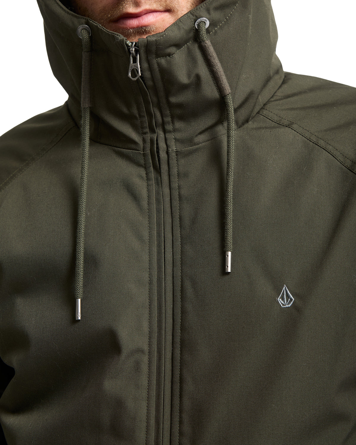 Hernan 10K Jacket Rinsed Black Bild 4