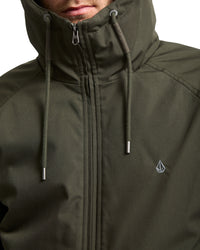Hernan 10K Jacket Rinsed Black Bild 4