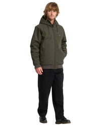 Hernan 10K Jacket Rinsed Black Bild 6