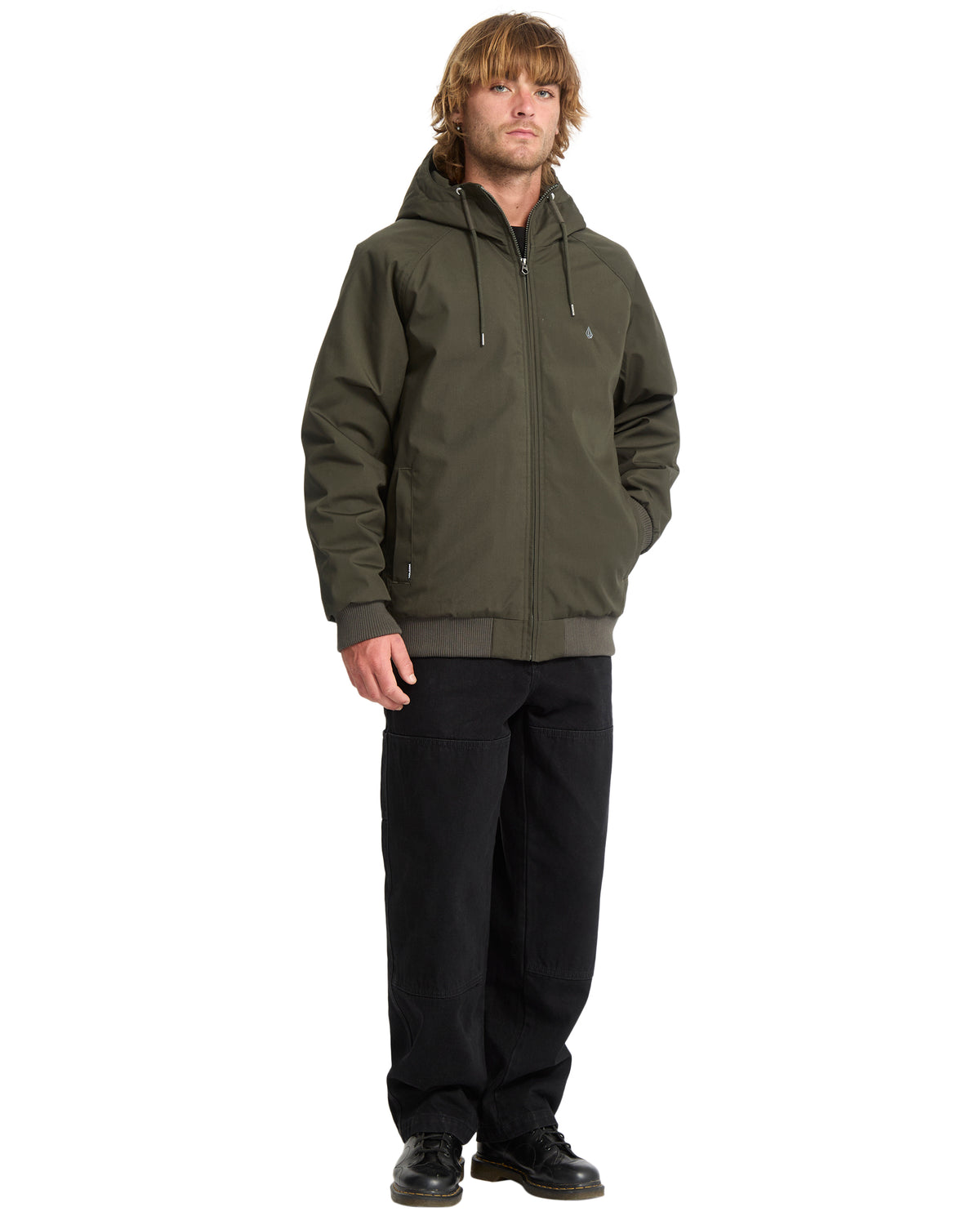 Hernan 10K Jacket Rinsed Black Bild 7