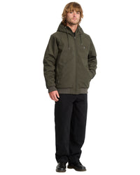 Hernan 10K Jacket Rinsed Black Bild 7
