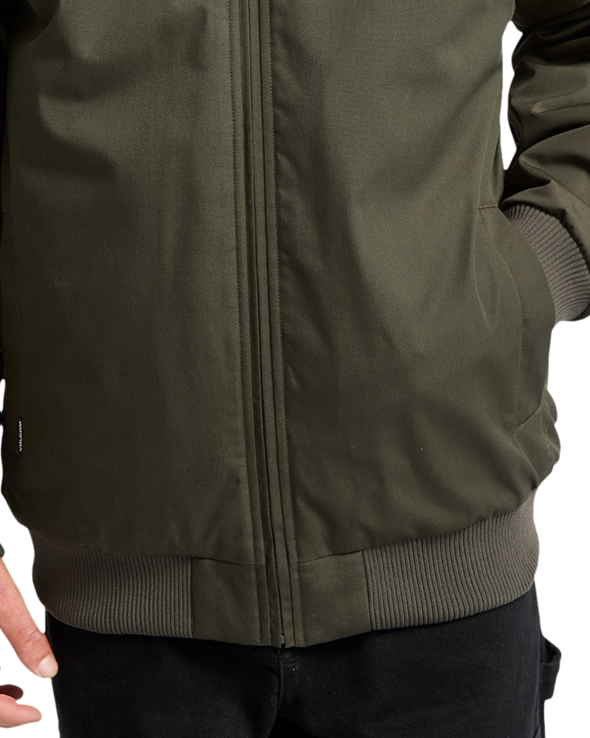 Hernan 10K Jacket Rinsed Black Bild 8