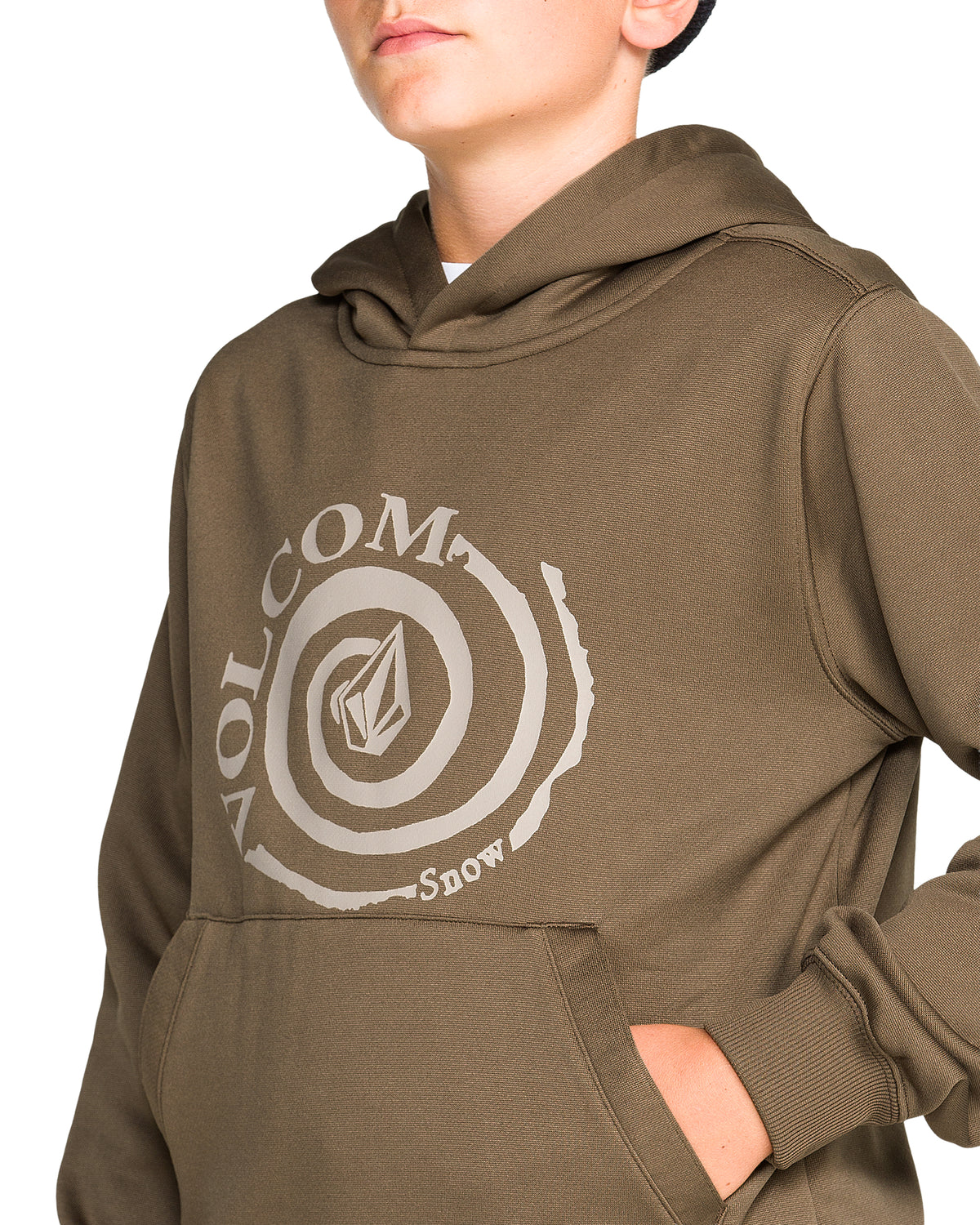 Hydro Fleece Hoodie Teak Bild 3