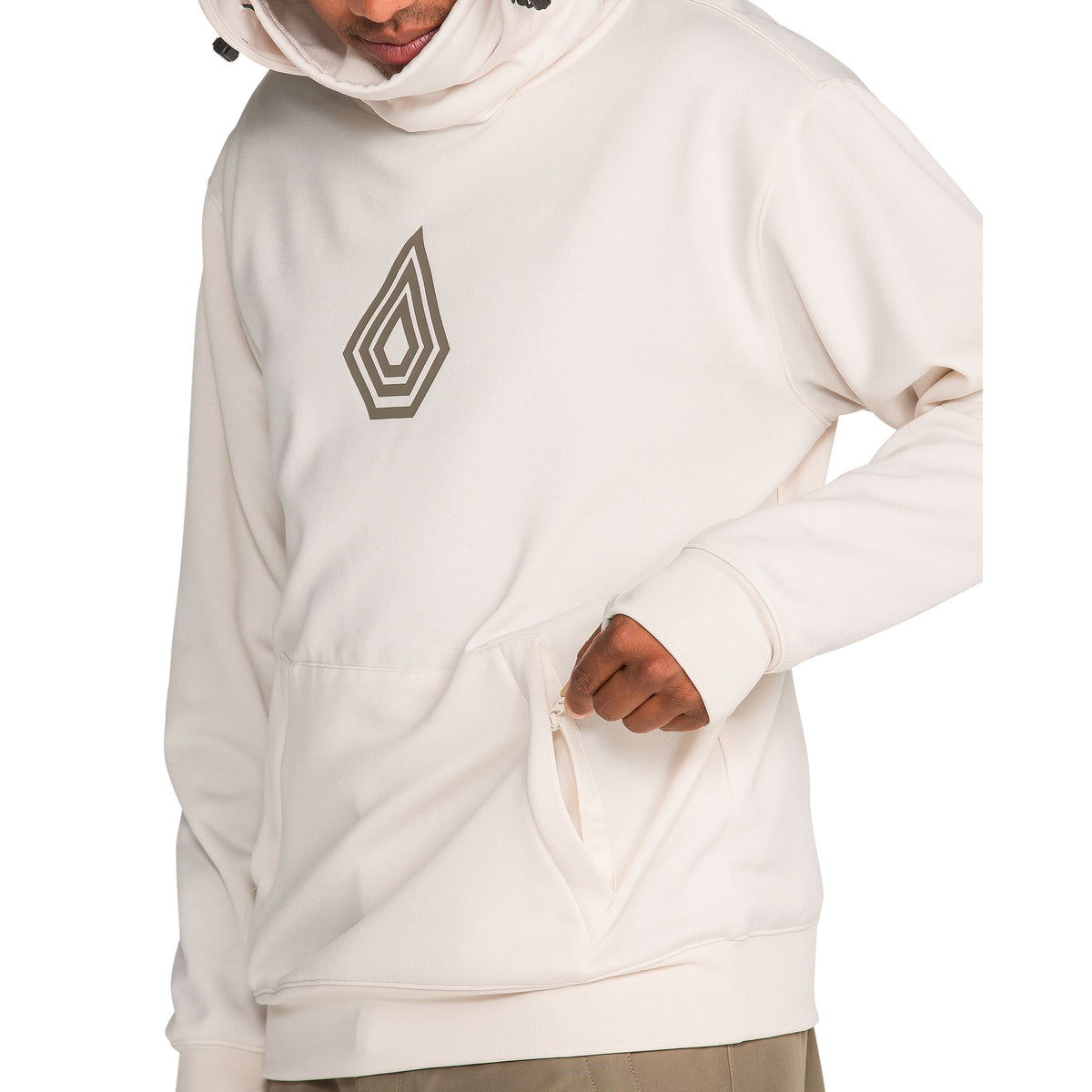 Hydro Riding Hoodie Off White Bild 3