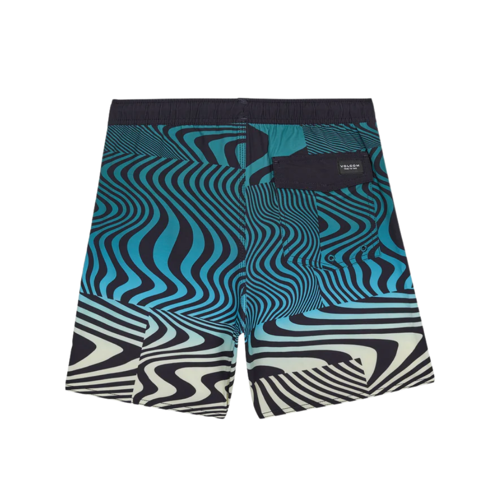 Lido Print Trunk Youth Rifle Green Bild 2